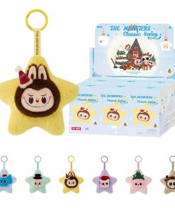 POP MART THE MONSTERS Classic シリーズ キラキラぬいぐるみペンダント【3ピース 】 ポップマート ガチャガチャ ブラインド ボックス フィギュア プラモデル プレミアム おもちゃ PVC ソフビ オリジナル キャラクター 誕生日 プレゼント