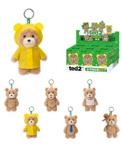 POP MART Ted2 Teddy Bear アクションぬいぐるみペンダント シリーズ【1ピース】 ポップマート ガチャガチャ ブラインド ボックス フィギュア プラモデル プレミアム おもちゃ PVC ソフビ オリジナル キャラクター 誕生日 プレゼント