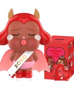 POP MART CRYBABY Crying For Love シリーズ 【1ピース】ポップマート ガチャガチャ ブラインド ボックス フィギュア プラモデル プレミアム おもちゃ PVC ソフビ オリジナル キャラクター 誕生日 プレゼント